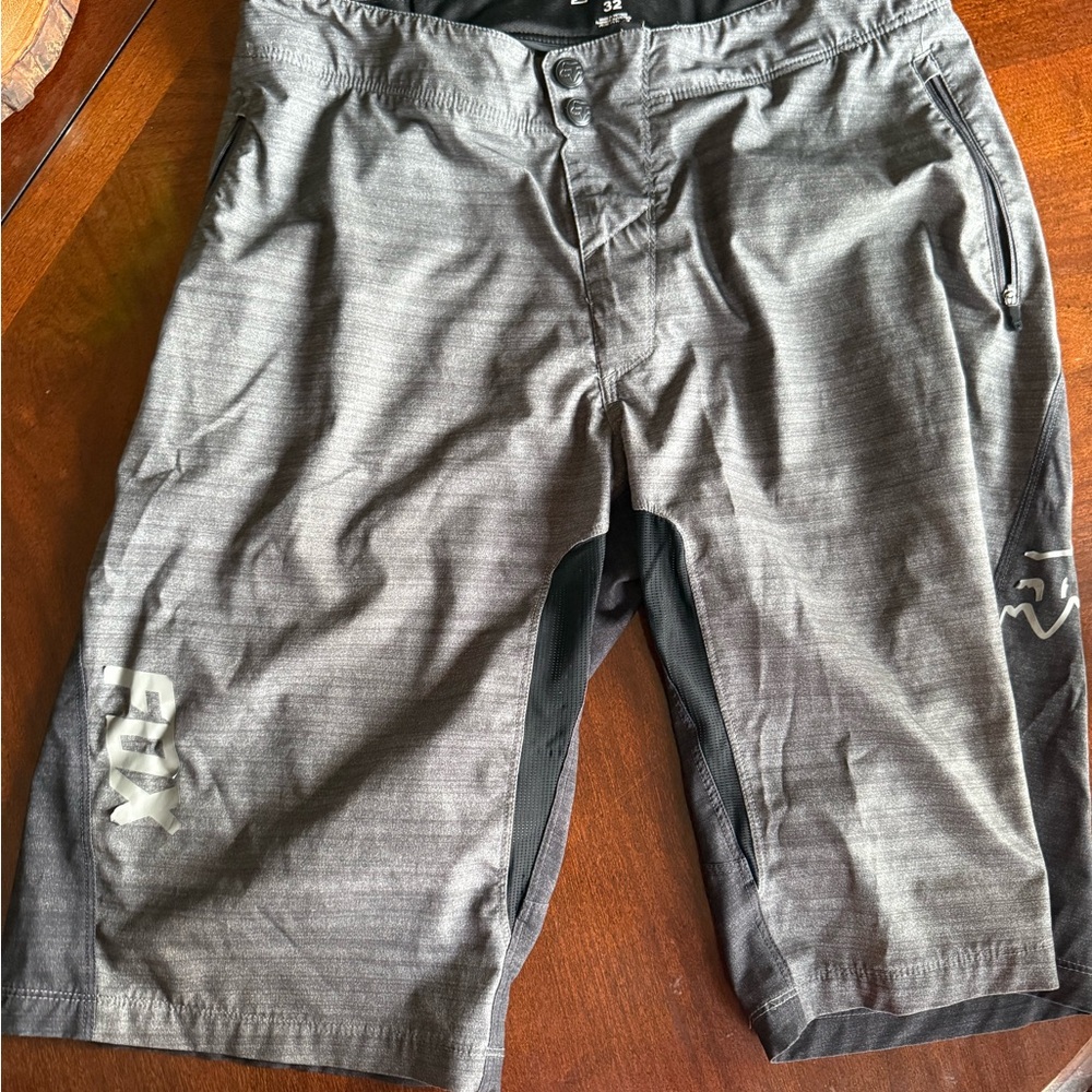 Fox Men's Charcoal Athletic Shorts
